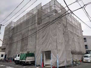 「岡山県　Dマンション　外壁塗替え工事」の画像