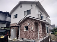 「広島市　外壁2色塗装　外壁塗り替え」の画像