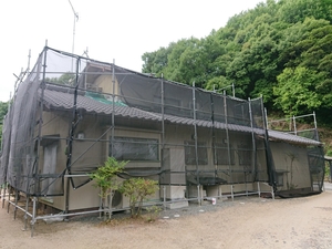 「福山市新市町　T様邸外壁塗り替え工事」の画像