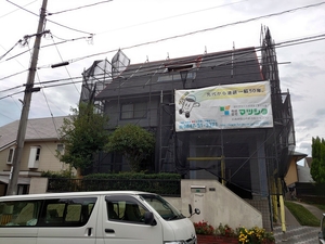 「福山市　Ｅ様邸　外壁リフォーム工事」の画像