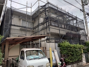 「福山市川口町　K様邸　外壁リフォーム工事」の画像