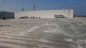 「四国ビール工場　屋根　塗替え工事（遮熱）」の画像