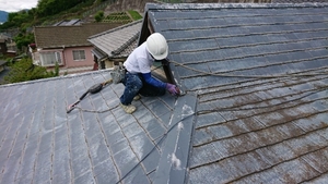 「広島県三原市　屋根　塗替え工事」の画像