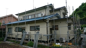 「福山市大門町　住宅塗り替え」の画像
