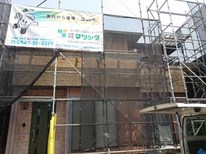 「福山市　東川口町　外壁リフォーム工事」の画像