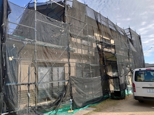 「福山市駅家町　S様邸　外壁リフォーム完了」の画像