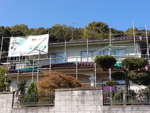 「福山市神辺町　K様邸　外壁塗り替え工事」の画像