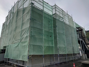 「福山市　外壁塗装　アパート塗り替え」の画像