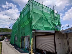 「福山市　外壁塗装　塗替え　外壁リフォーム」の画像