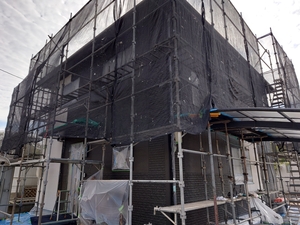 「福山市　外壁塗り替え工事」の画像