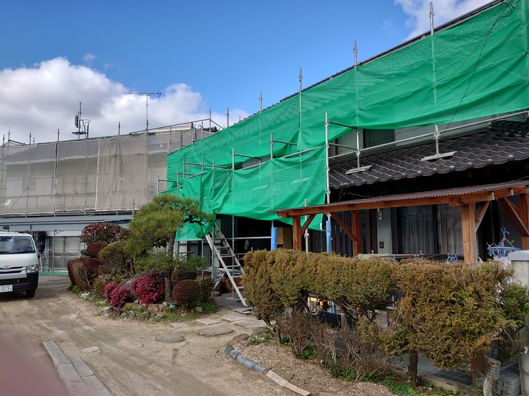 「福山市神辺町　Ｎ様邸　外壁リフォーム工事」の画像