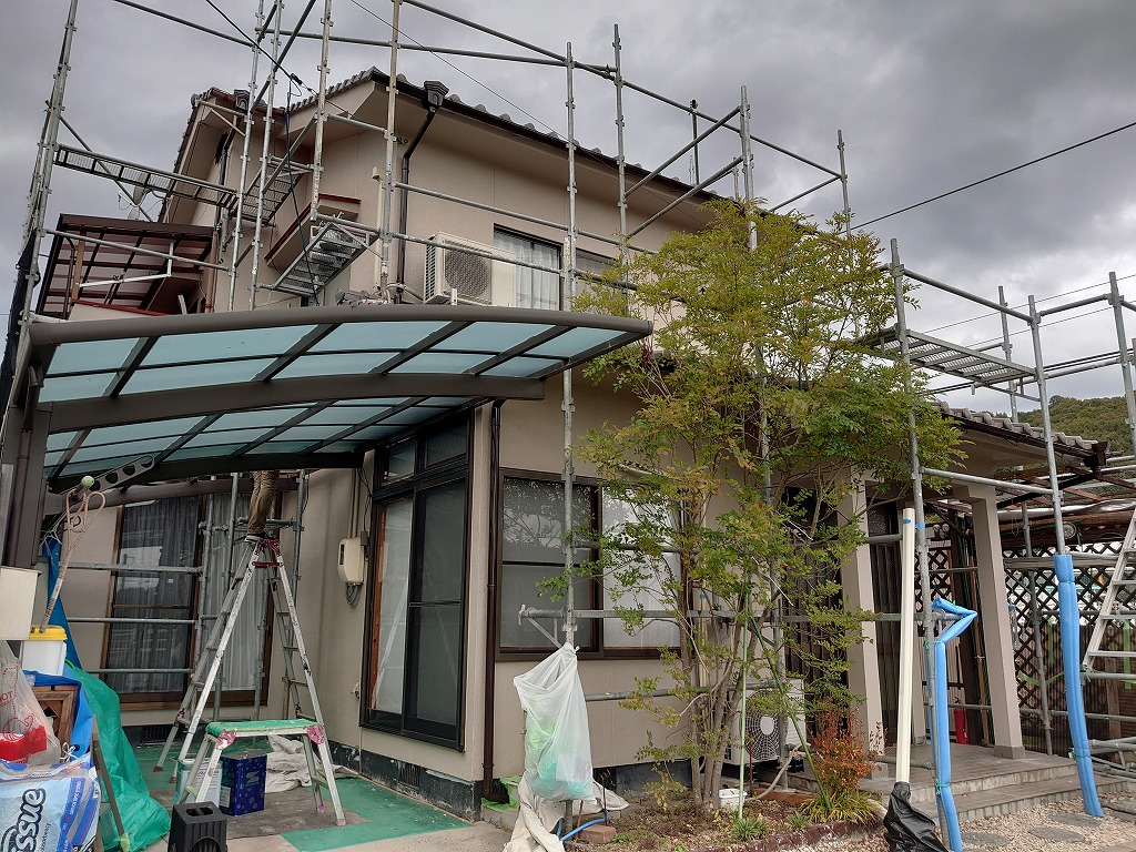 「福山市　住宅外壁塗装　塗り替え」の画像