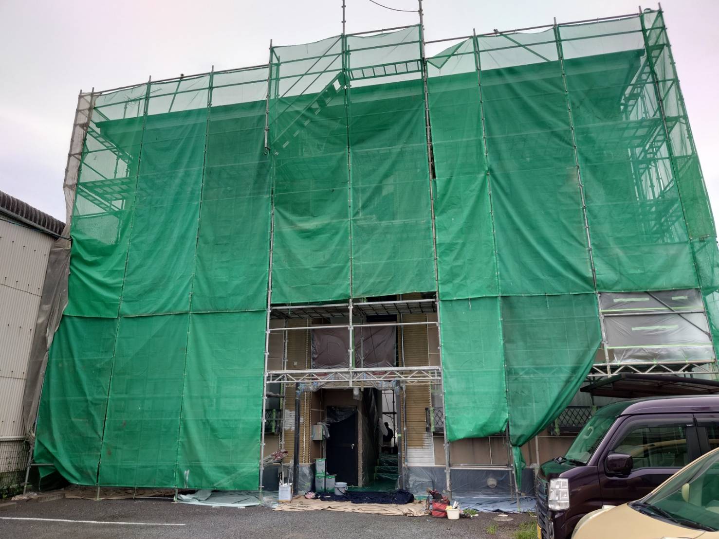 「福山市　外壁塗装　塗替え　外壁リフォーム」の画像